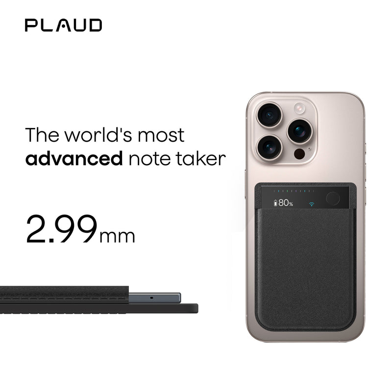 Load image into Gallery viewer, Plaud note pro dicteerapparaat (zilver, 64 gb, bluetooth (ble 5.4), dual-band wi-fi (2.4ghz 5ghz))
