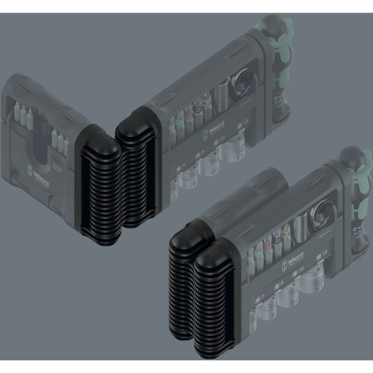 Wera tool-check modular set imperial 1, 50‑delig bitset (zwart groen)