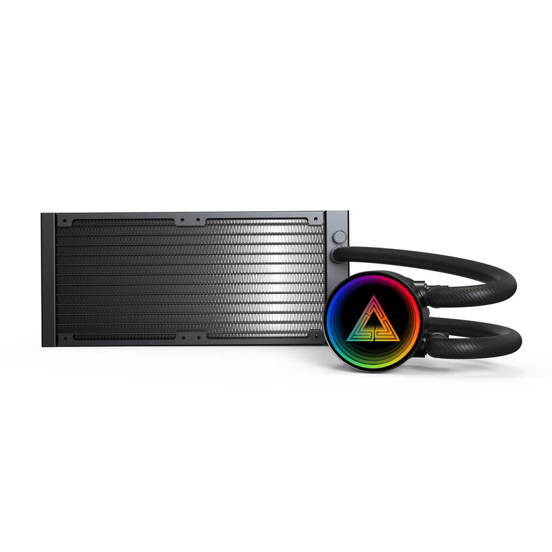 Load image into Gallery viewer, Montech lightflow argb 240 waterkoeling (zwart)

