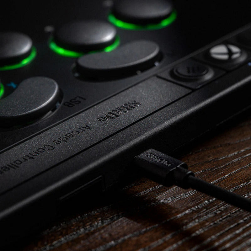 Load image into Gallery viewer, 8bitdo arcade controller for xbox (zwart, 2.4 ghz usb, xbox series x|s, xbox one, pc)
