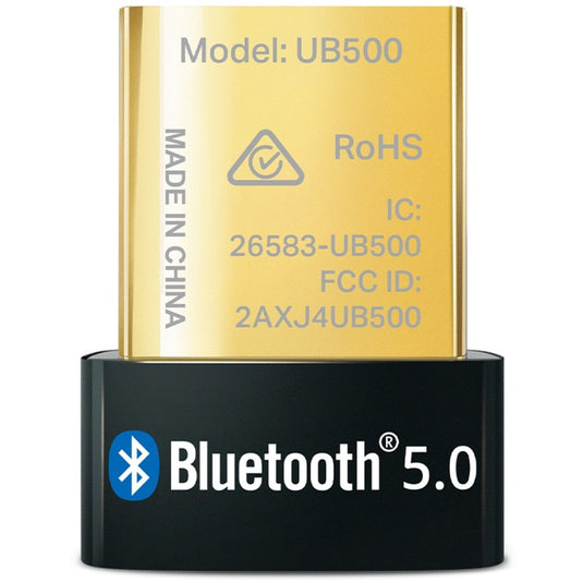 Tp-link bluetooth 5.0 nano usb adapter bluetooth adapter (zwart)