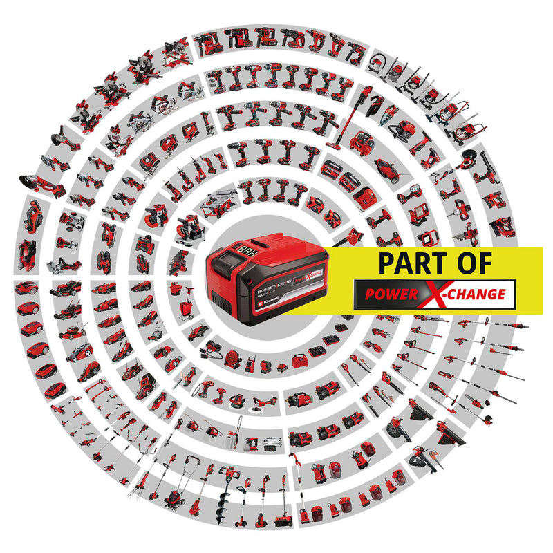 Load image into Gallery viewer, Einhell freelexo 500 robotmaaier (rood zwart, 2.5 ah power x-change plus accu + laadstation inbegrepen)
