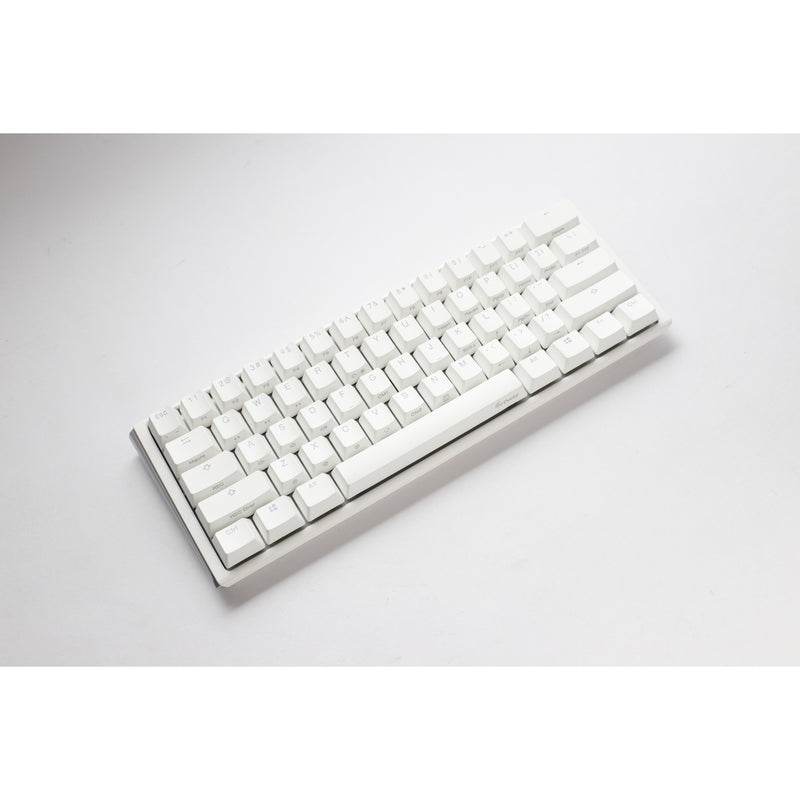 Load image into Gallery viewer, Ducky one 3 classic pure white mini, toetsenbord (wit, us lay-out, cherry mx red, rgb led, double-shot pbt, hot-swappable, quack mechanics, 60%)
