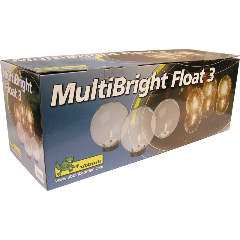 Load image into Gallery viewer, Ubbink multibright float drijvende lichtbol led led-lamp (transparant, 3 stuks)
