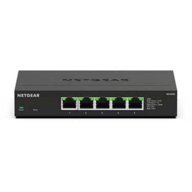 Netgear 5-port 2.5g multi-gigbit ethernet plus switch (ms305e) (zwart, managed)