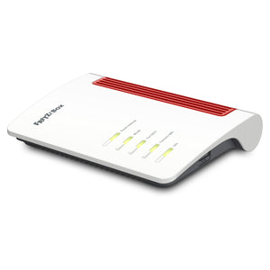 Fritz! box 4630 edition international router (wit rood, mesh wi-fi, 2.5 gbit s)
