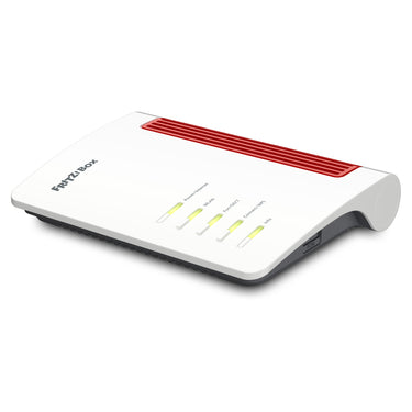Fritz! box 4630 edition international router (wit rood, mesh wi-fi, 2.5 gbit s)