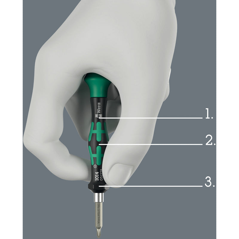Load image into Gallery viewer, Wera tool-check modular micro 1, 21‑delig bitset (zwart groen)
