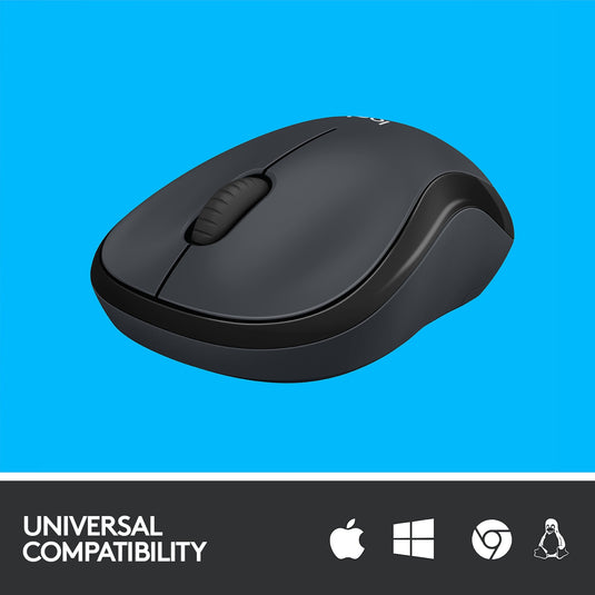 Logitech m220 silent muis (grijs, 1000 dpi)
