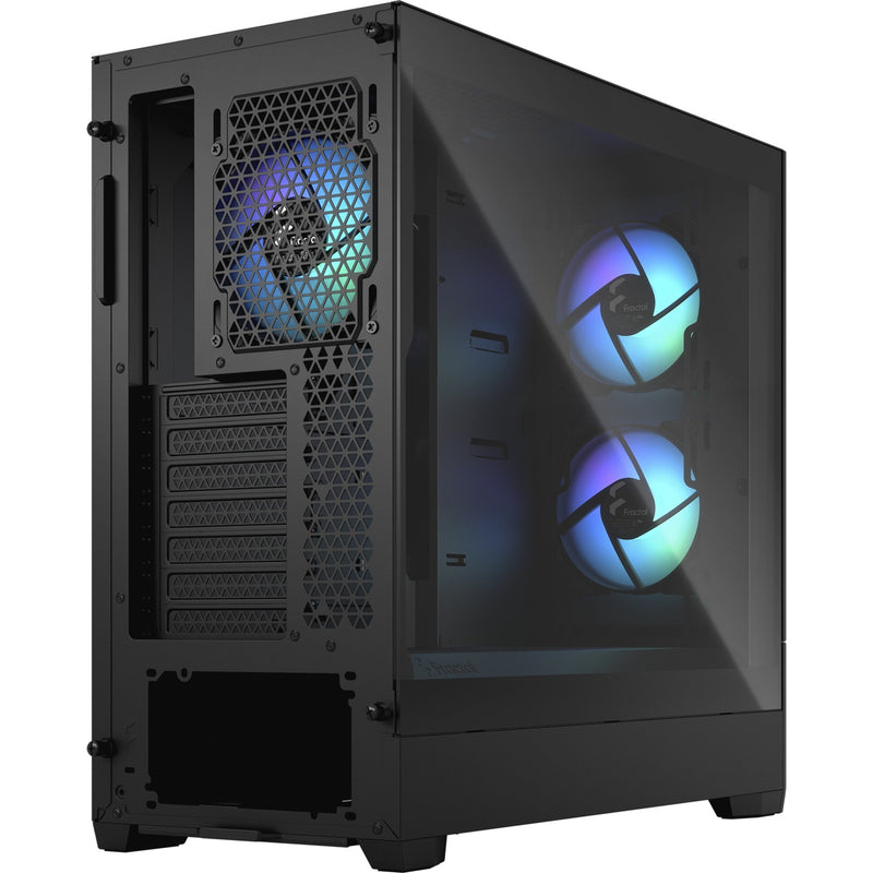 Load image into Gallery viewer, Fractal design pop air rgb midi tower behuizing (zwart | 2x usb-a | rgb | tempered glass)
