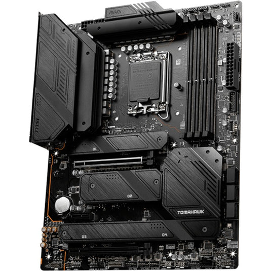 Msi mag z790 tomahawk wifi socket 1700 moederbord (zwart, raid, 2.5 gb-lan, wi-fi 6e, bt, sound, atx)