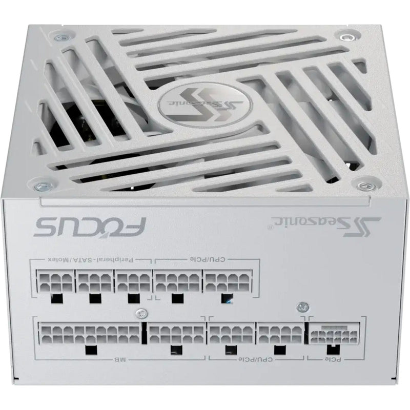 Load image into Gallery viewer, Seasonic focus-gx-750-v4 atx3.0 modulaire 750 watt voeding (wit, 1x 12vhpwr, 2x pcie)
