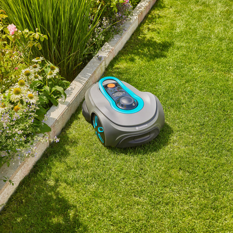 Load image into Gallery viewer, Gardena smart sileno free 1200 m² robotmaaier (zwart groen)
