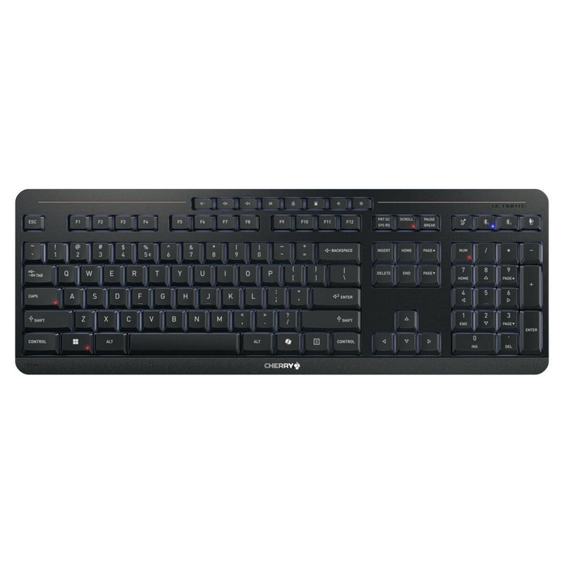Load image into Gallery viewer, Cherry stream desktop ultimate draadloze desktopset (zwart, us lay-out (qwerty), sx-schaartechnologie, 100%, 4000 dpi, white leds, abs, 2.4 ghz bluetooth usb)
