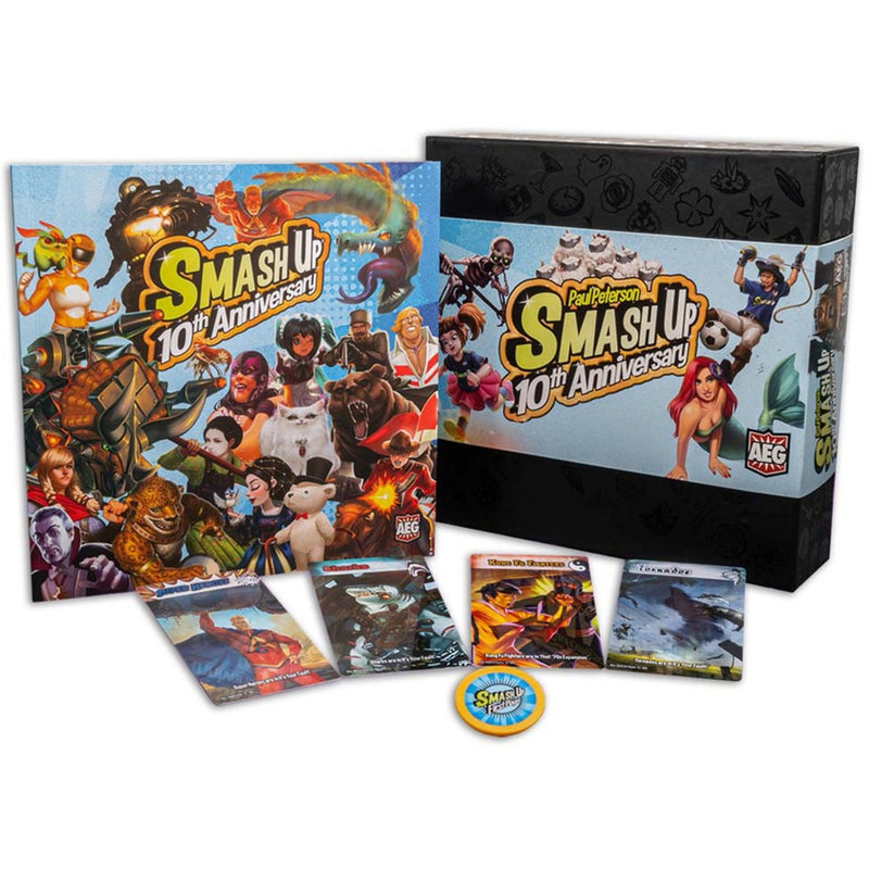 Load image into Gallery viewer, European player network smash up - 10th anniversary set kaartspel (engels, 2 - 4 spelers, 45 minuten, vanaf 12 jaar)

