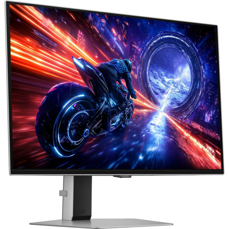 Load image into Gallery viewer, Samsung odyssey oled g6 g60sf 27 gaming monitor (zilver, 2x hdmi, displayport, 2x usb-a, usb-b, 500 hz)
