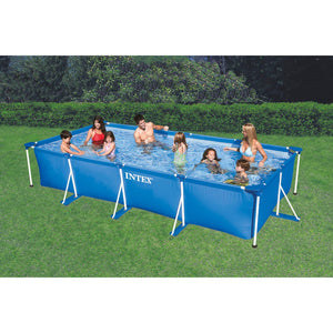 Intex rechthoekig frame zwembad 450x220x84 cm (zonder patroon filtersysteem)