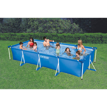 Intex rechthoekig frame zwembad 450x220x84 cm (zonder patroon filtersysteem)