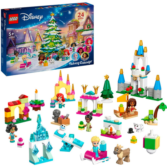 Lego disney - adventkalender 2024 constructiespeelgoed (43253)