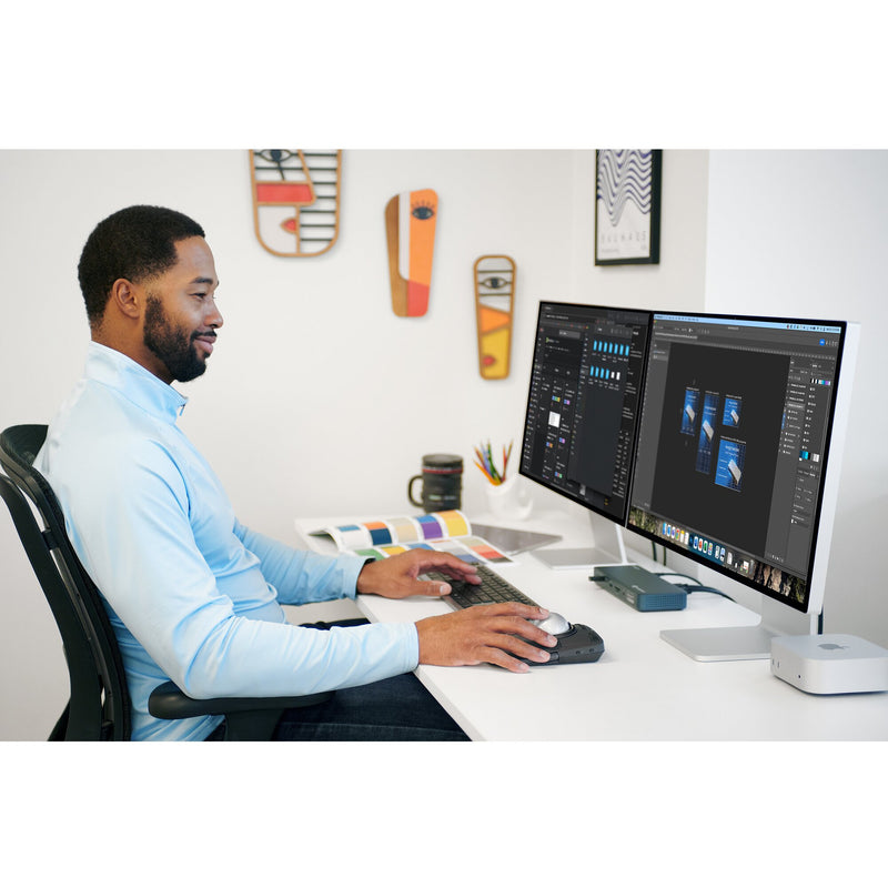 Load image into Gallery viewer, Kensington kb535 eq rechargeable multi-device keyboard (us-international lay-out (qwerty), scissor switches, 100%, usb, 2,4 ghz, bluetooth 5.4)
