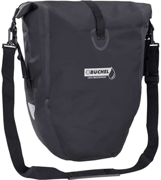 Load image into Gallery viewer, Büchel Tas enkel rood zwart met bevestig
