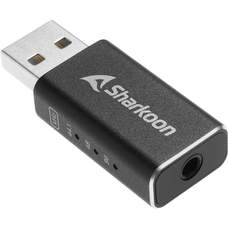 Load image into Gallery viewer, Sharkoon gaming dac pro s geluidskaart (zwart, usb-a naar 3.5 mm trrs)
