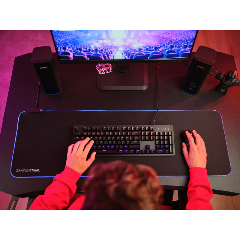 Load image into Gallery viewer, Trust gxt 612 cetic pc-luidspreker (zwart, bluetooth, rgb)

