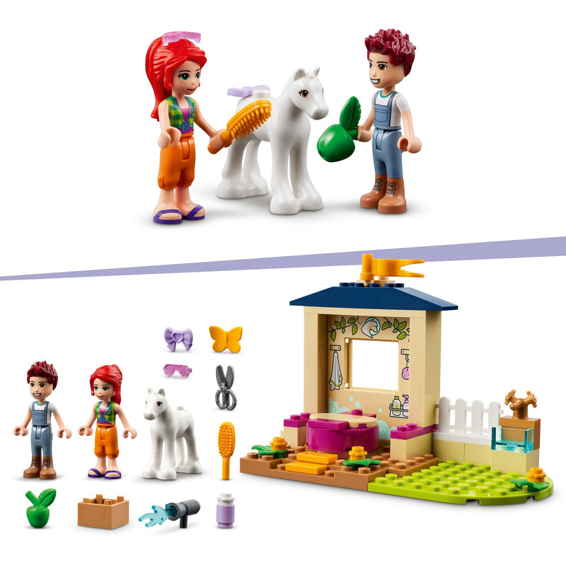 Load image into Gallery viewer, Lego friends - ponywasstal constructiespeelgoed (41696)
