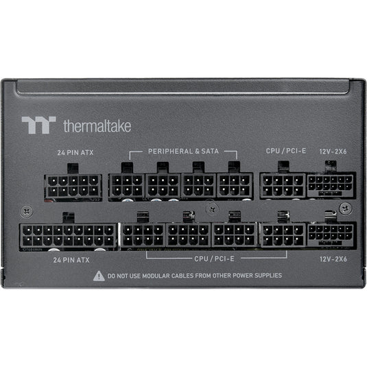 Thermaltake toughpower pt modulaire 1200 watt voeding (1x 12v-2x6, 5x pcie)
