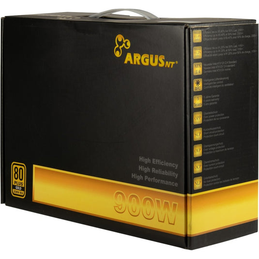 Inter-tech argus gps-900 900 watt voeding (zwart, 4x pcie)
