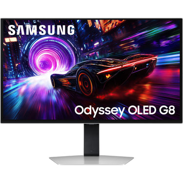 Samsung odyssey oled g8 g81sf 27 4k uhd gaming monitor (zilver, 2x hdmi, displayport, 2x usb-a, usb-b)