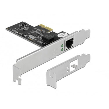 Delock pci express x1 card naar 1x rj45 2,5 gigabit lan i225 netwerkadapter