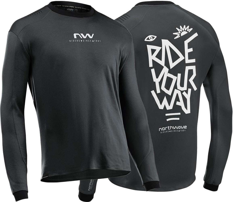 Load image into Gallery viewer, Northwave sharp jersey - mtb long sleeve jersey
