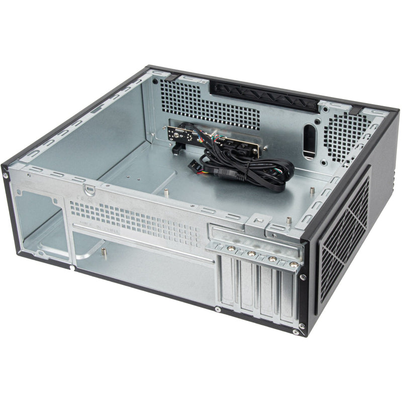 Load image into Gallery viewer, Silverstone sst-ml11b htpc behuizing (zwart | 4x usb-a)
