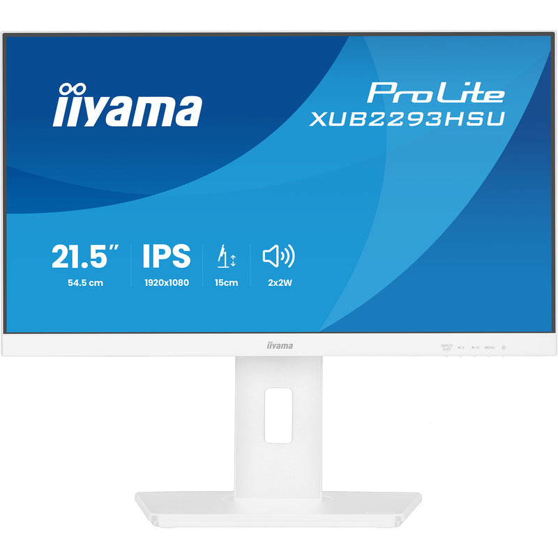 Load image into Gallery viewer, Iiyama prolite xub2293hsu-w7 21.5 monitor (wit (mat), hdmi, displayport, 2x usb-a)
