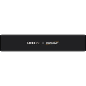 Mchose mchose x unbox therapy wrist rest polssteun (zwart)