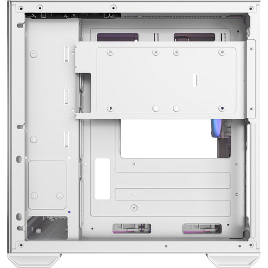 Antec cx60m argb mini tower behuizing (wit | 3x usb-a | rgb | tempered glass)