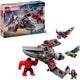 Lego marvel - captain america vs. rode hulk duel constructiespeelgoed (76292)