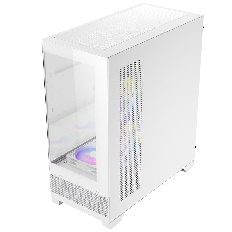 Load image into Gallery viewer, Antec cx700 elite rgb midi tower behuizing (wit | 2x usb-a | tempered glass)
