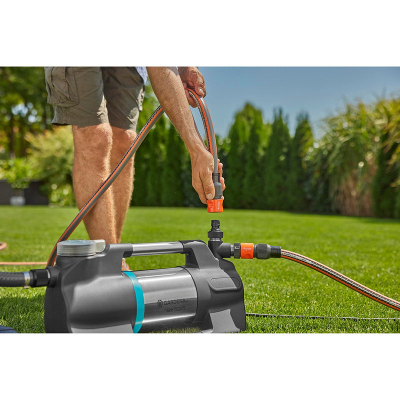 Load image into Gallery viewer, Gardena besproeiingspomp 5600 silent+ (zwart zilver)
