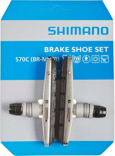 Shimano velgremblokset s70c v-brake zilver