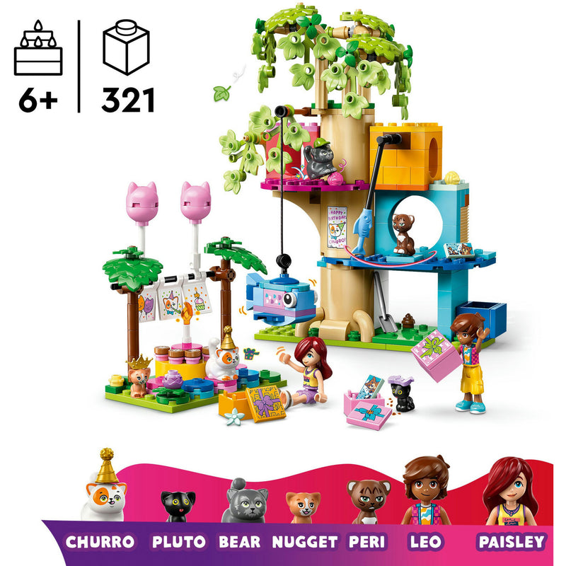 Load image into Gallery viewer, Lego ® friends kattenverjaardagsfeestje en boomhut set - 42666
