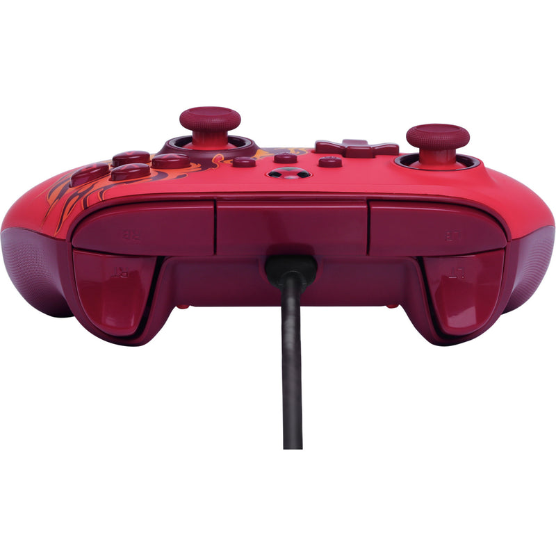 Load image into Gallery viewer, Powera advantage controller met kabel voor de xbox series x|s - rood vuur (rood, xbox series x|s, xbox one, pc)
