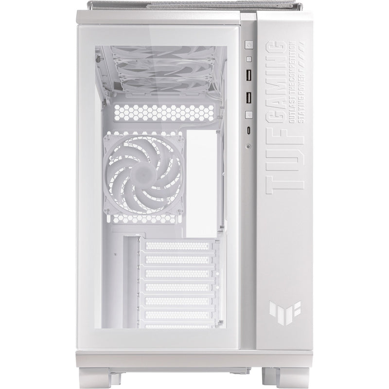 Load image into Gallery viewer, Asus tuf gaming gt502 plus midi tower behuizing (wit | 2x usb-a | 1x usb-c | tempered glass)
