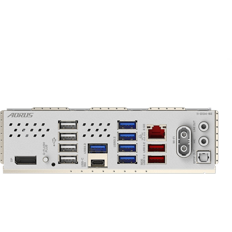 Load image into Gallery viewer, Gigabyte b850m aorus elite wifi6e ice socket am5 moederbord (zilver wit, raid, 2,5gb-lan, wi-fi 6e, bt, sound, µatx)
