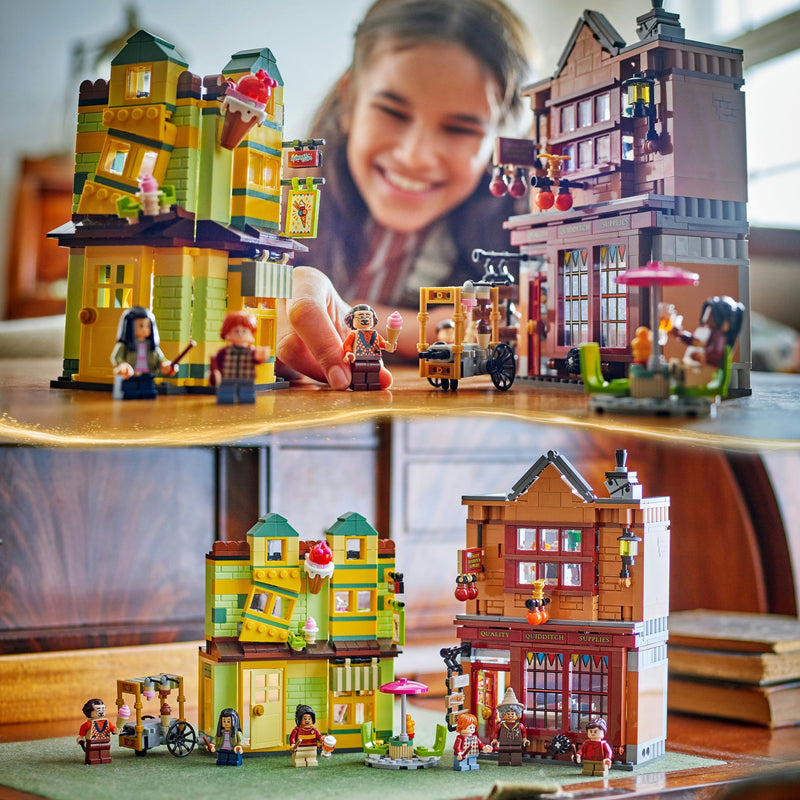 Load image into Gallery viewer, Lego harry potter zwik zwachtels zwerkbalpaleis en ijssalon set - 76452
