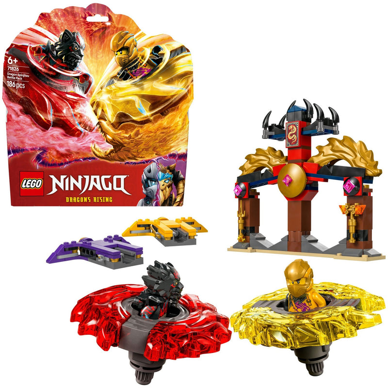 Load image into Gallery viewer, Lego ninjago 71826 spinjitzu drakenstrijdpakket
