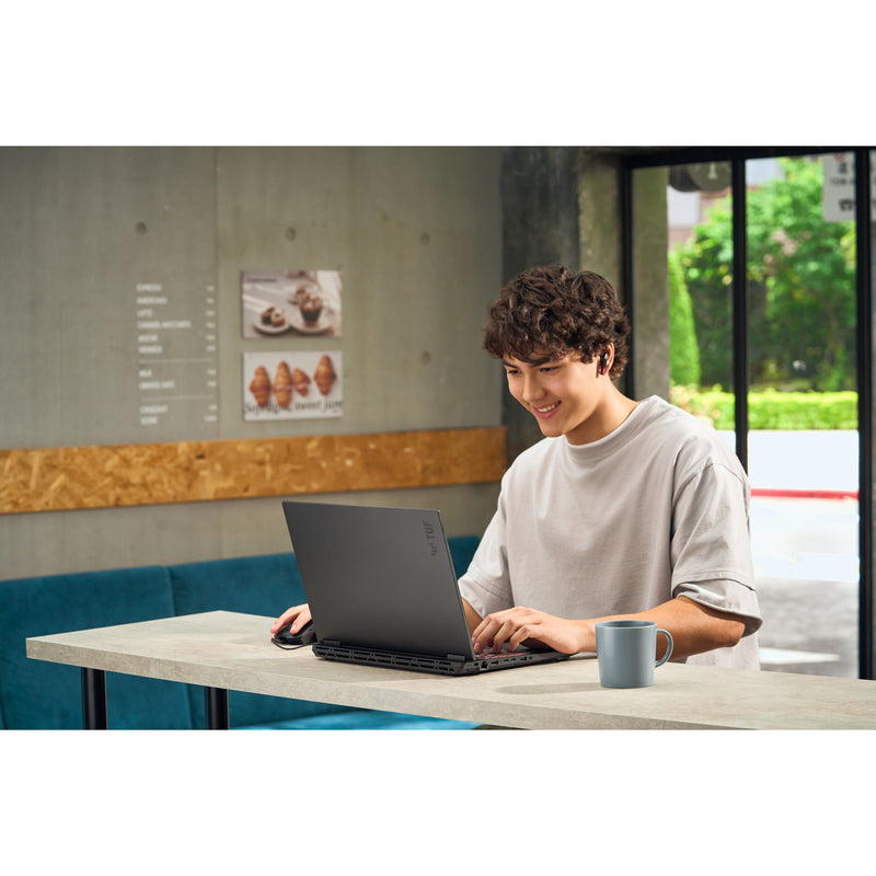 Afbeelding laden in galerijviewer, Asus tuf gaming a16 fa608um-rv231w 16 gaming laptop (zwart grijs | r7 260 | rtx 5060 | 16 gb | 512 gb ssd)
