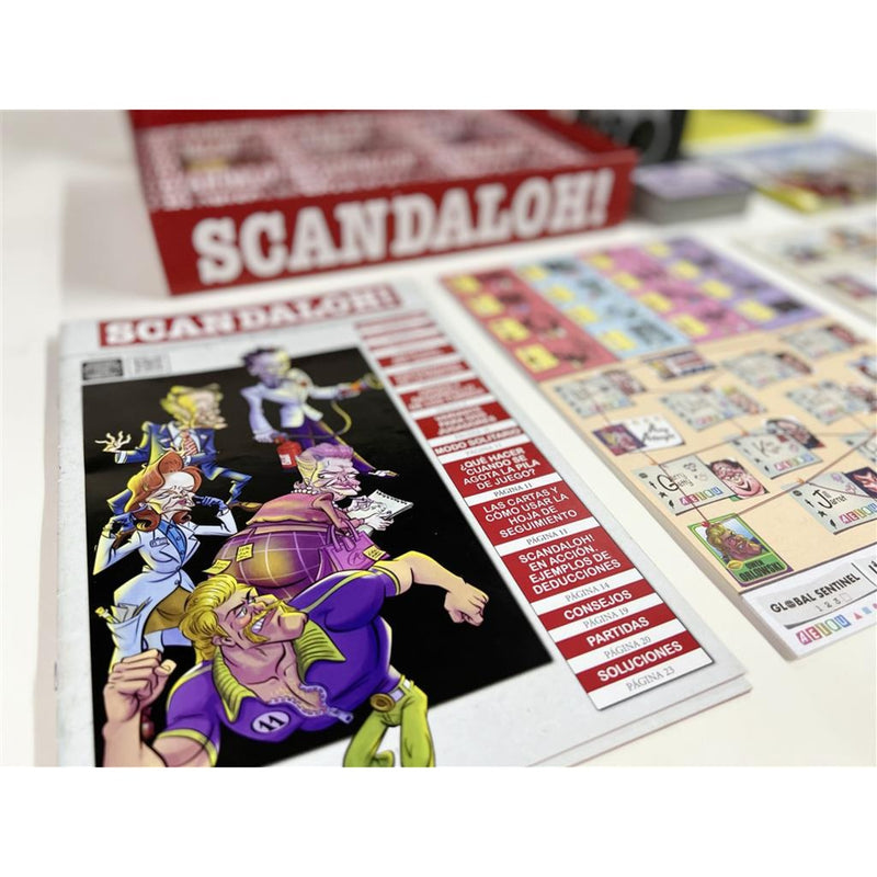 Afbeelding laden in galerijviewer, European player network scandaloh! bordspel (engels, 1 - 6 spelers, 15 minuten, vanaf 12 jaar)
