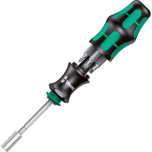 Wera kraftform kompakt 28 met etui dopsleutel (zwart groen, 6-delig)